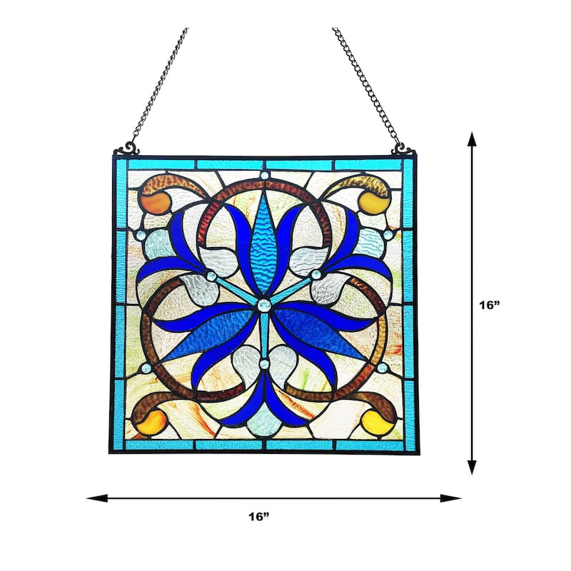 Geometric Design Window Panel/Sun Catcher - M