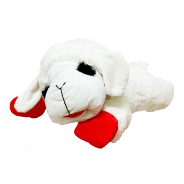 multipet lamb chop dog toy