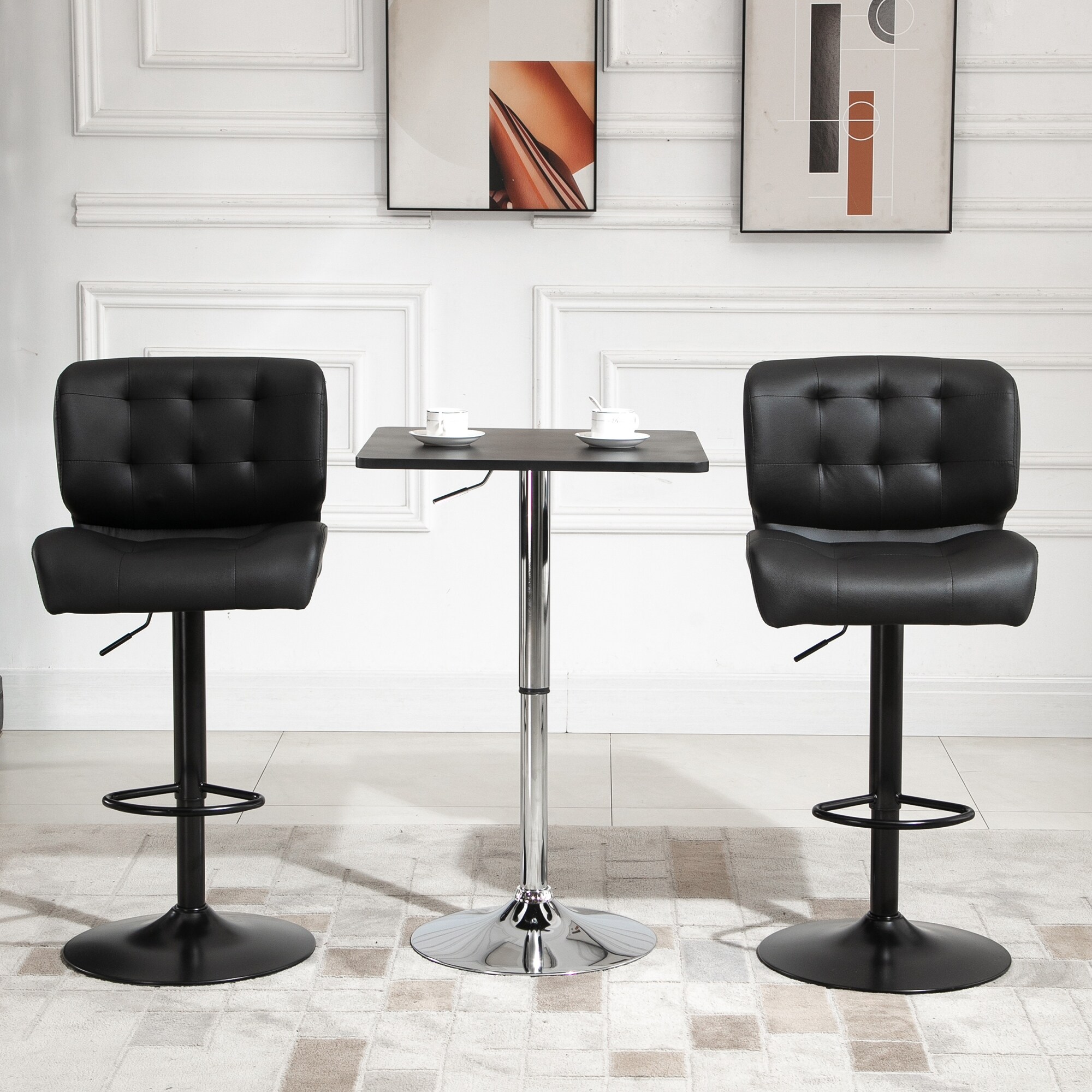 Bar height chairs set of 2 sale