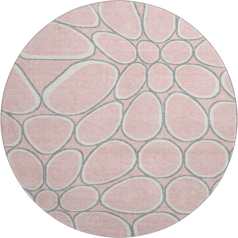 Premium Washable Super Soft Contemporary Bubble Mayfield Rug