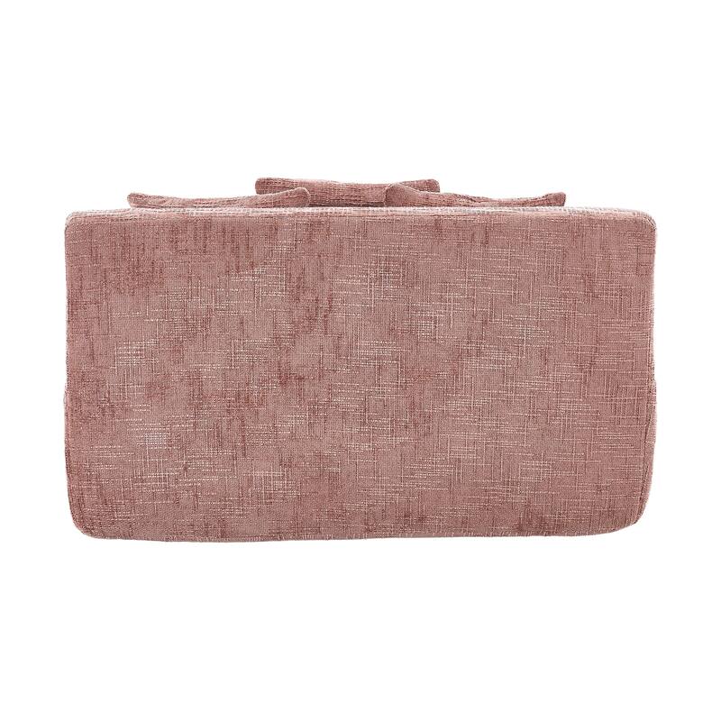 Modern Chenille Lazy Sofa Chaise Lounge Armchair Sofa Bed with 3 Pillows for Living Room Bedroom