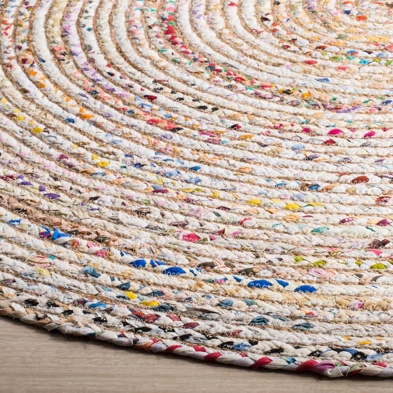 SAFAVIEH Handmade Cape Cod Marget Boho Coastal Jute Rug