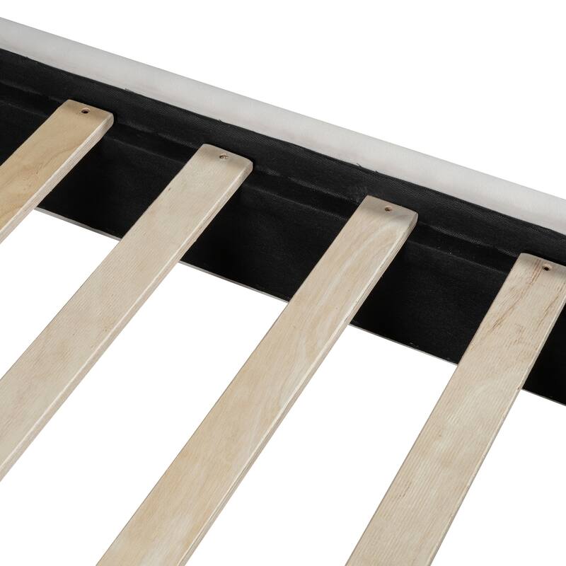 Upholstered Platform Bed Velvet Upholstered Bed