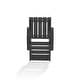 preview thumbnail 96 of 172, Shoreline Fully Assembled All-Weather HDPE Outdoor Folding Modern Adirondack Chair