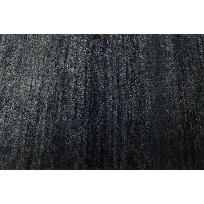 ECARPETGALLERY Hand-knotted Kashkuli Gabbeh Navy Wool Rug - 5'4 x 7'7