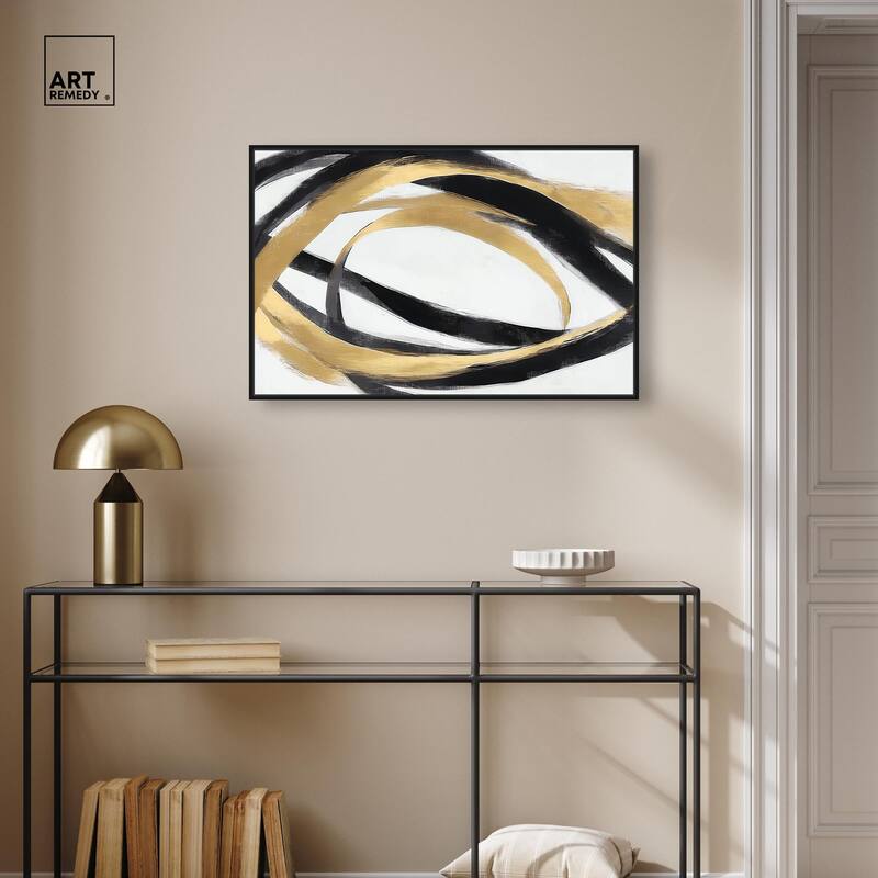 Loops of Luxury II Canvas by Art Remedy