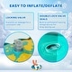 preview thumbnail 4 of 4, Wham-O Snowboogie Inflatable Snow Tube - Snowflake
