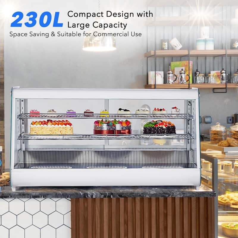 Horizontal Refrigerated Display Cabinet, 8.1 Cu.Ft