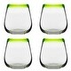 preview thumbnail 4 of 12, 10 Strawberry Street Lime Rim Mexican Glassware, Set of 6