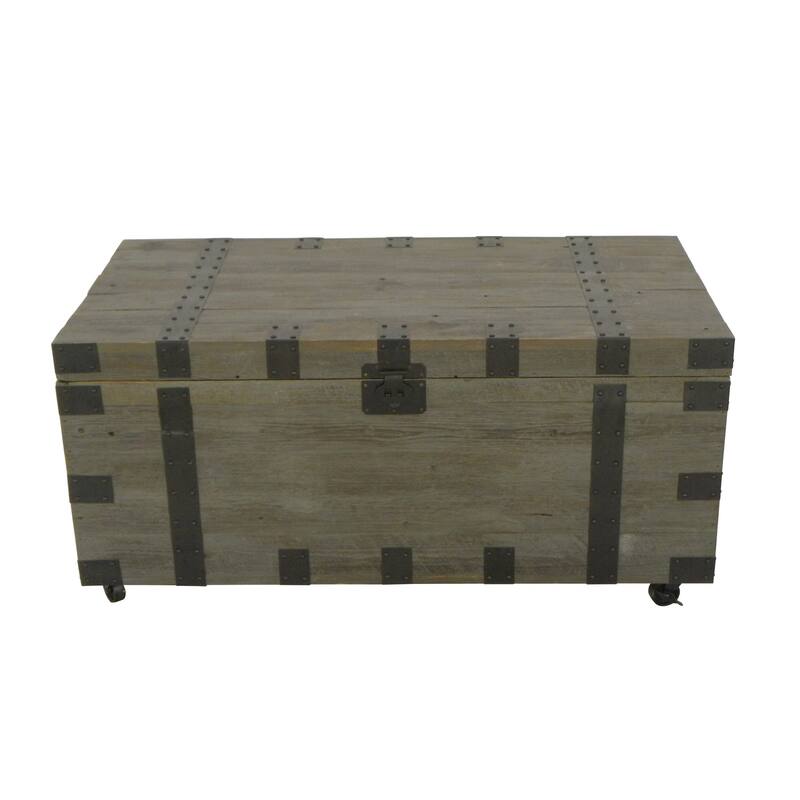 Reclaimed Wood Trunk Coffee Table