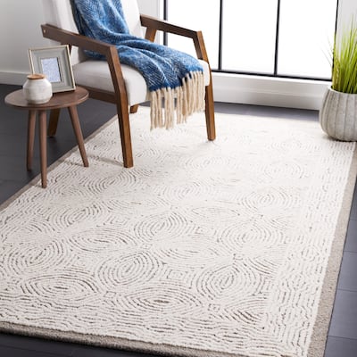 SAFAVIEH Handmade Abstract Arxhira Modern Wool Rug
