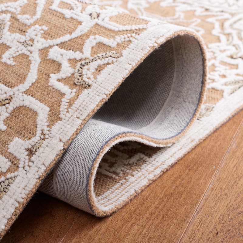 SAFAVIEH Handmade Trace Katina Floral Wool Rug