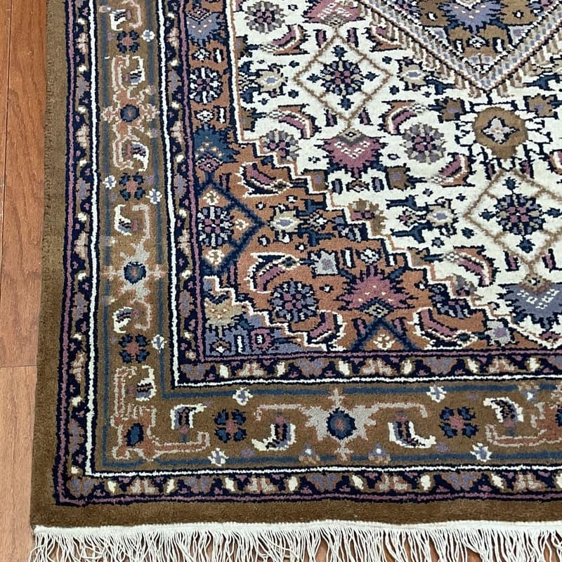 HERAT ORIENTAL Hand-knotted Medallion Bidjar Wool Rug 4'7 x 6'7 - 4'7x6'7