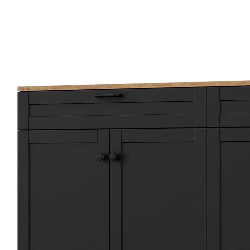 102.3" Display Units with 3 Piece Set and Adjustable Shelves