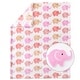 preview thumbnail 4 of 3, The Peanutshell Crib Bedding Set for Baby Girls, Bright Safari, 5 Pieces