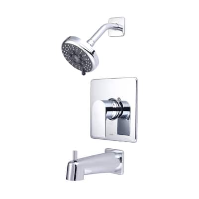 Olympia i4 Single Handle Tub/Shower Trim Set - Polished Chrome