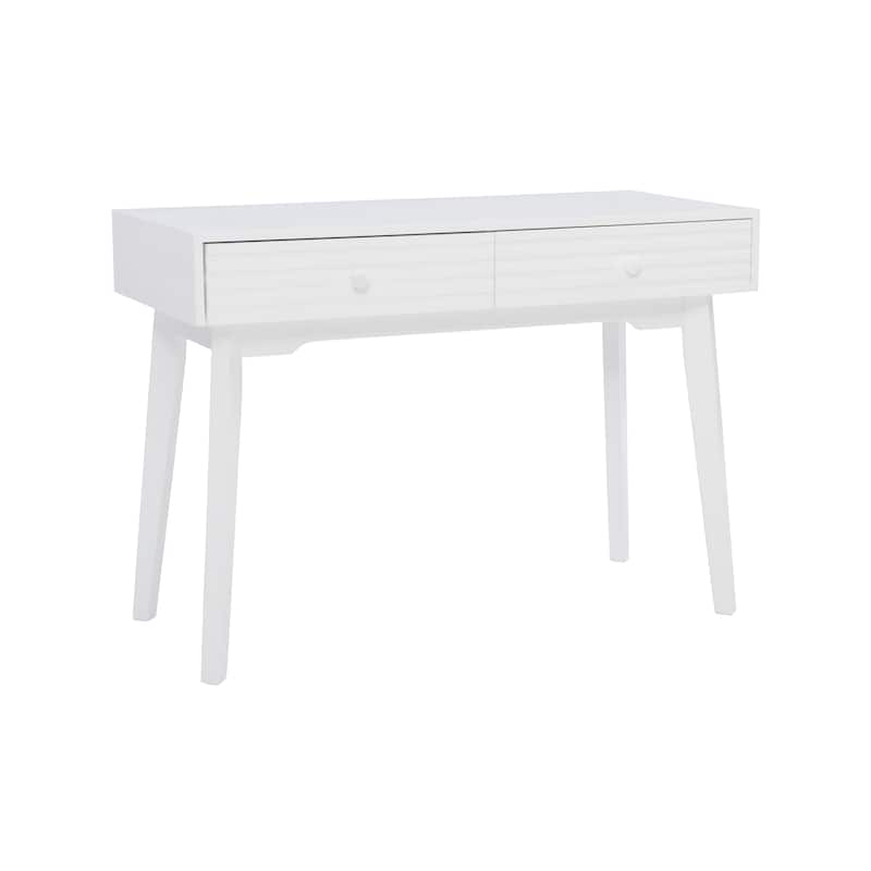 Whitney Wood 2 Drawer Office Desk