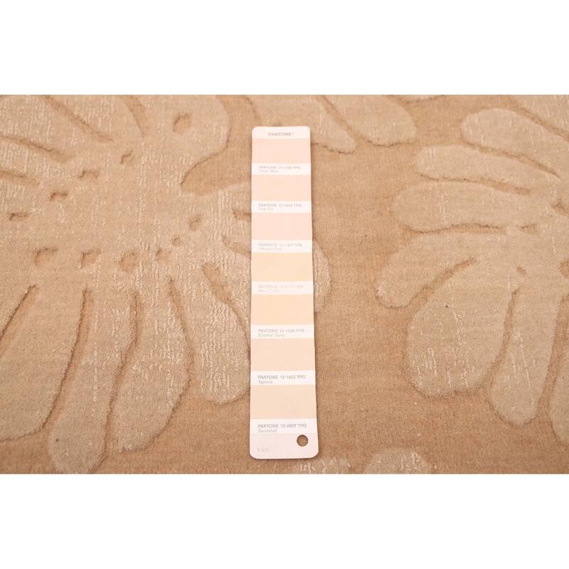 ECARPETGALLERY Hand Loomed Kashkuli Gabbeh Beige Wool Rug - 7'9 x 11'2