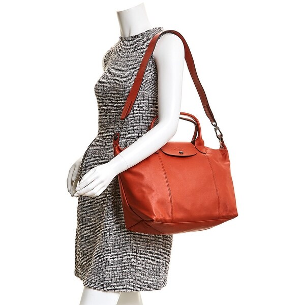 longchamp le pliage with strap