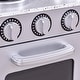 preview thumbnail 13 of 11, Enhanced Children's Wooden Pretend Play Kitchen Cooking Set for Creative Fun - 38.2" x 11.8" x 37.4"