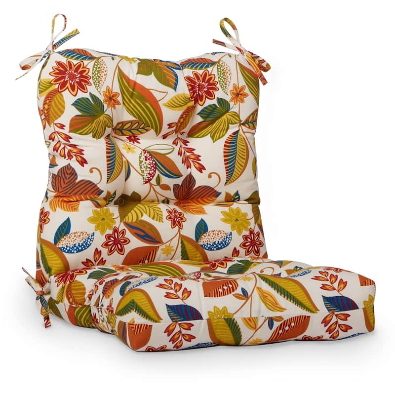 21-inch x 42-inch Outdoor Seat/Back Chair Cushion (Cushion Only)