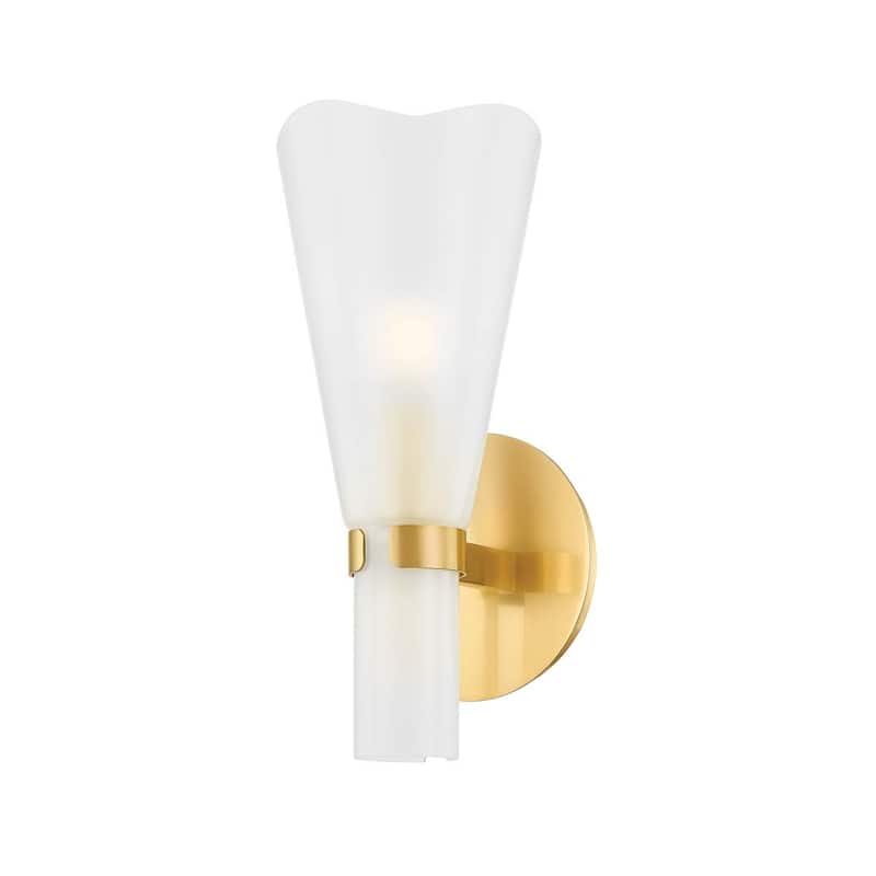 Hudson Valley Lighting 7931 Pine island 12" Tall Wall Sconce - Aged Brass