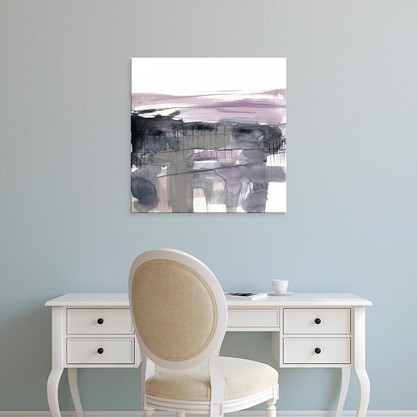 Easy Art Prints Jennifer Goldberger's 'Blush Plane I' Premium Canvas Art