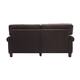 Serta Copenhagen 73" Sofa Couch for Two People, Pillowed Back Cushions and Rounded Arms, Durable Modern Upholstered Fabric