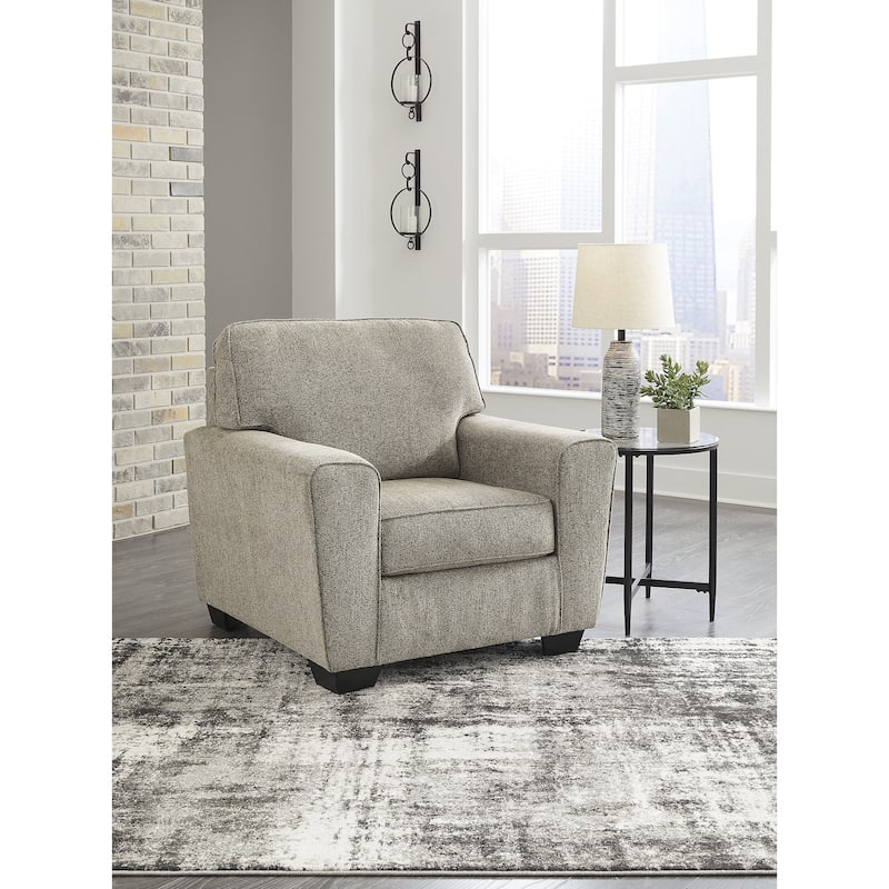 Signature Design by Ashley McCluer Brown/Gray Chair - 40"W x 38"D x 38"H