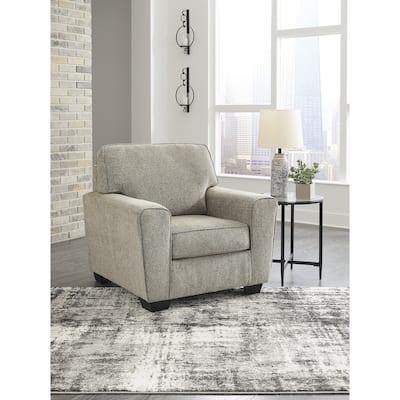 Signature Design by Ashley McCluer Brown/Gray Chair - 40"W x 38"D x 38"H