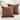 Throw Pillow Covers Cotton Blend with Leather Label 2PCS (Cover Only)