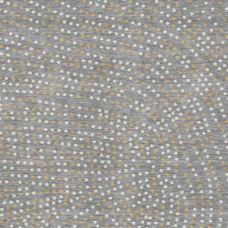 HomeRoots Polka Dot Transitional Rectangle Outdoor Rug
