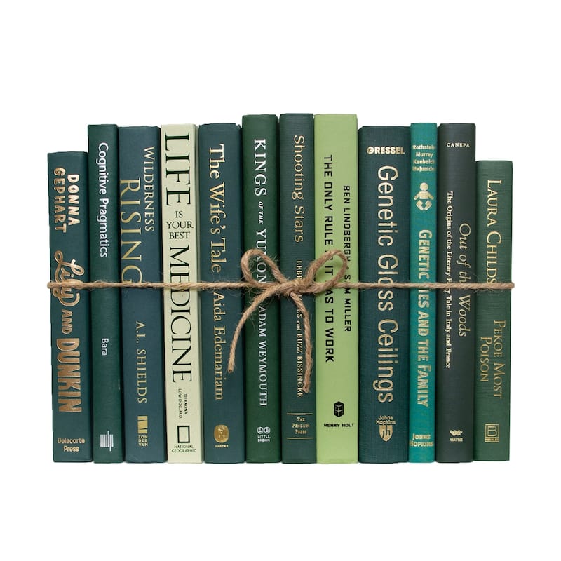 Books Green Decorative Accessories: Boxwood ColorPak