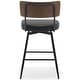 preview thumbnail 47 of 136, 26"/29" Faux Leather Swivel Counter/Bar Stools Set of 2/3