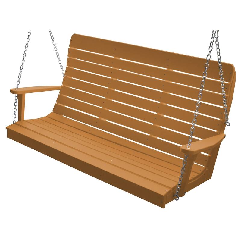 Poly 5' Winston Swing - Cedar