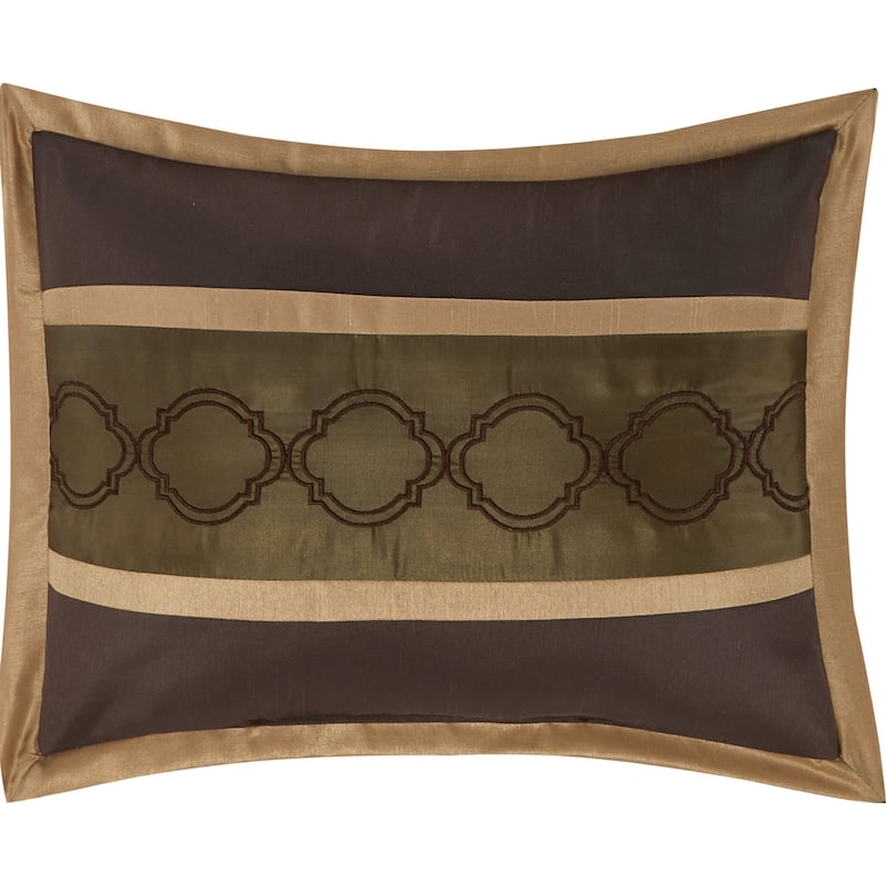 Grand Avenue Daniella 7-Piece Modern Geometric Comforter Set
