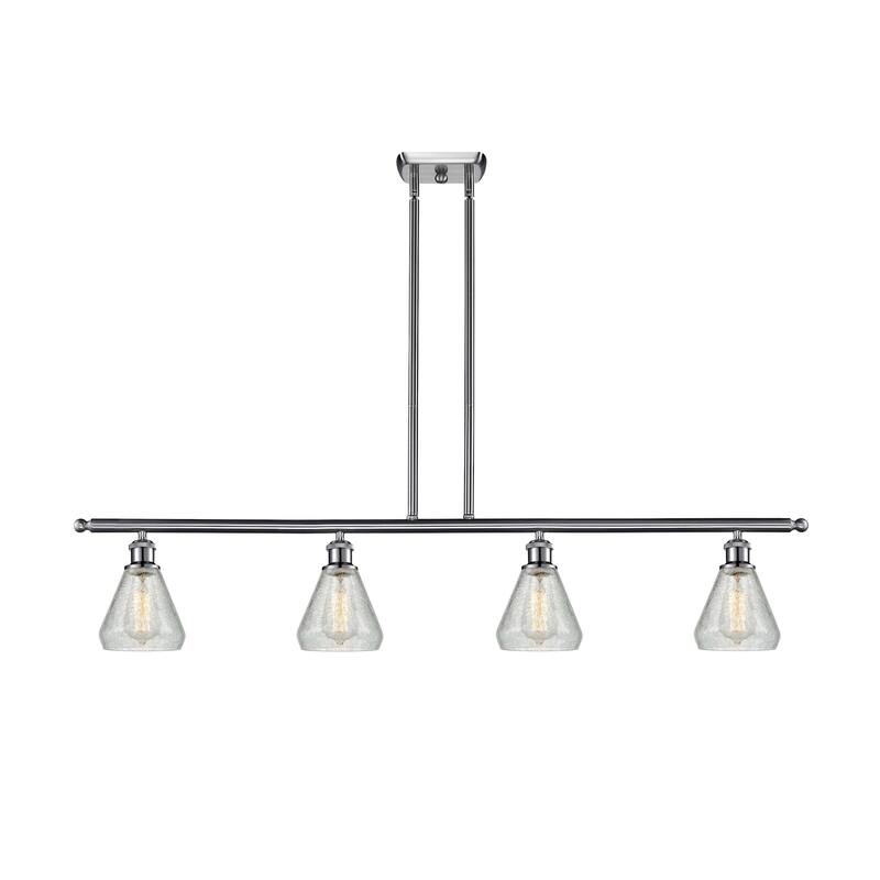 Innovations Lighting Conesus 4 Light 48" Wide Linear Chandelier