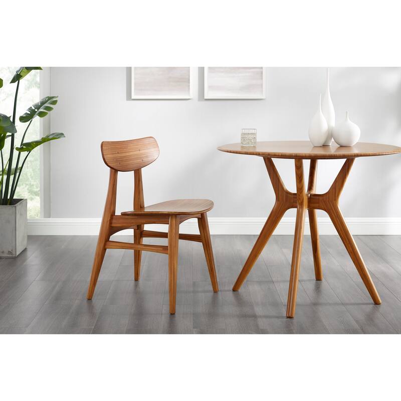 Sitka 36" Round Dining Table, Amber