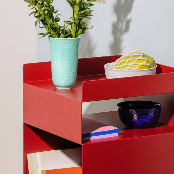 Lyngby Porcelæn Rhombe Color Bowl, Ø: 5.1"