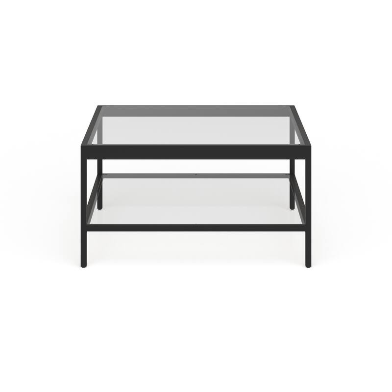 Alexis Metal and Glass Coffee Table