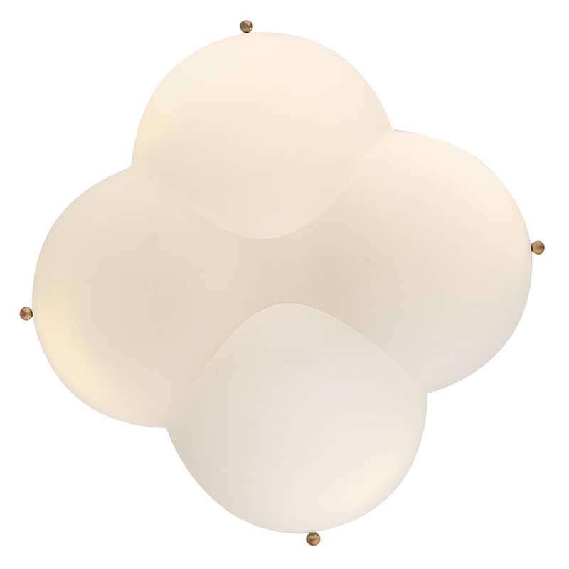 Hinkley Lighting 47583 Becca 4 Light 14" Wide Semi-Flush Bowl Ceiling
