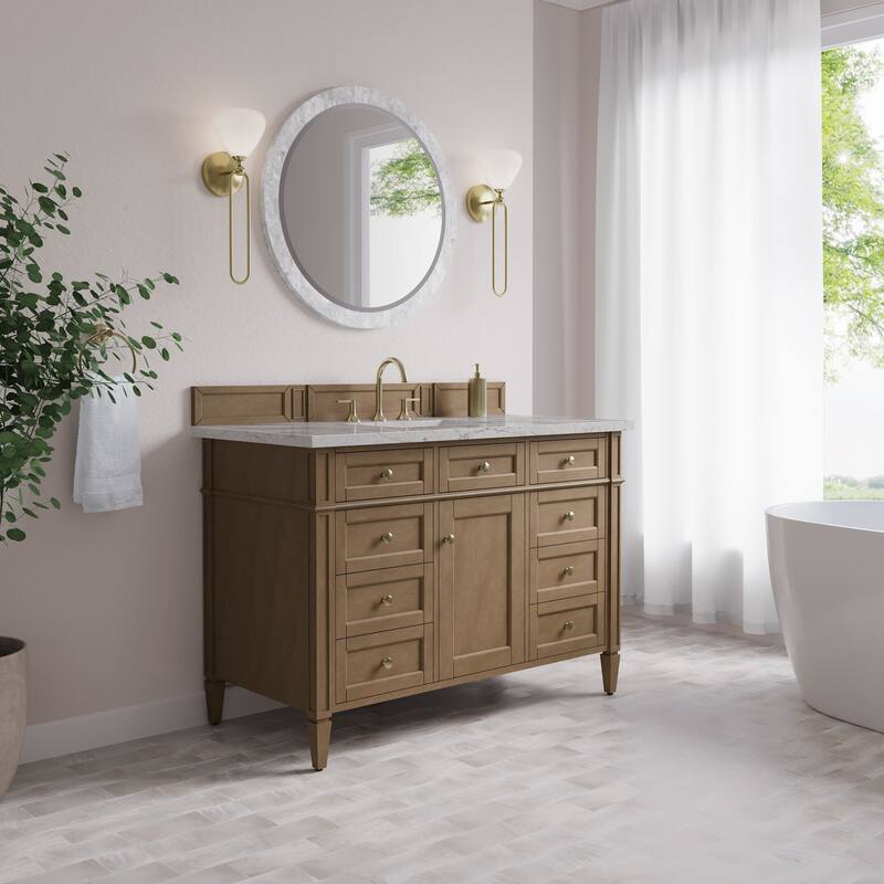 James Martin Vanities 655-V48-3EJP Brittany 48" Free Standing Single