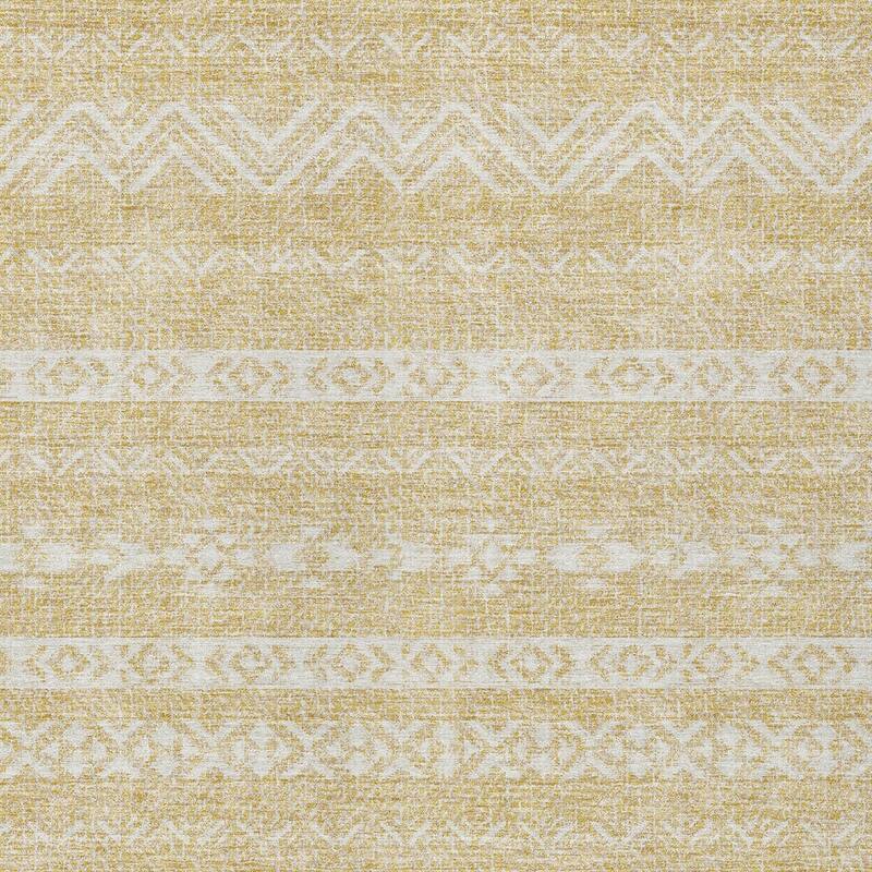 HomeRoots Southwestern Transitional Rectangle Outdoor Rug