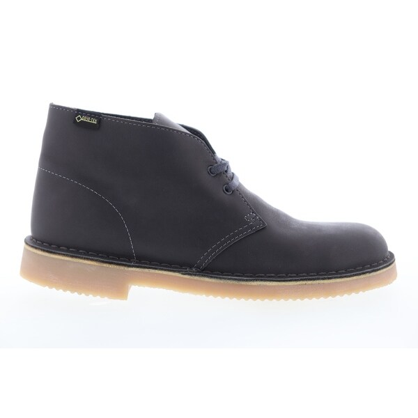 clarks mens grey boots