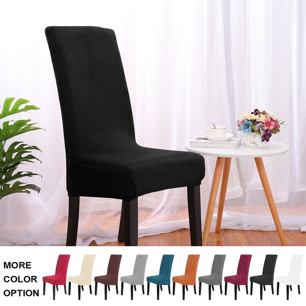 Black dining hotsell chair covers