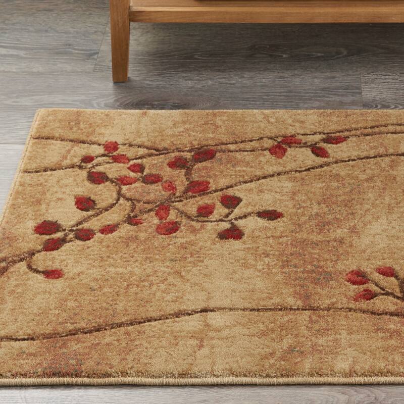 Copper Grove Oxford Floral Area Rug