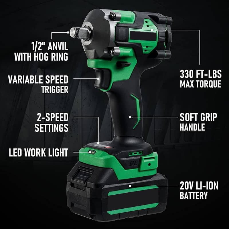 High Torque Impact Wrench