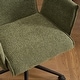 preview thumbnail 24 of 29, Upholstered Fabric Swivel Task Chair, Office Chair with Wheels
