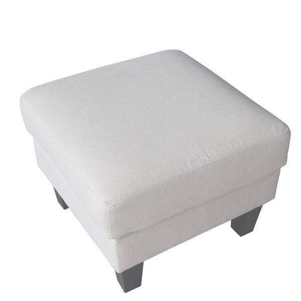 Fabric Square Ottoman Stool, Multipurpose Foot Rest Sofa Stool Bed Bath & Beyond 37866013