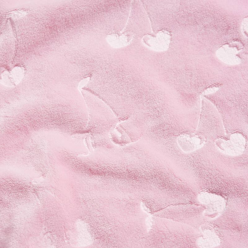 Juicy Couture 60"x70" Embossed Plush Throw Blankets
